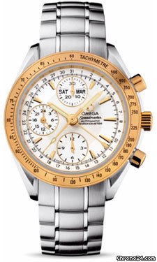Omega Speedmaster Day-Date Steel And Yellow Gold