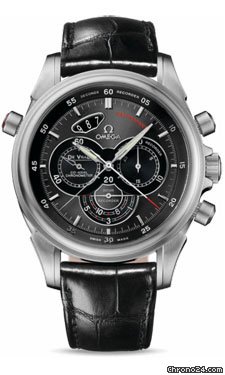Omega De Ville Co-Axial Rattrapante Stainless Steel