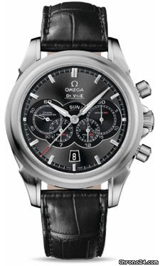 Omega De Ville 4 Counters Chrono Stainless Steel