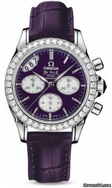 Omega De Ville Co-Axial Chronograph Stainless Steel