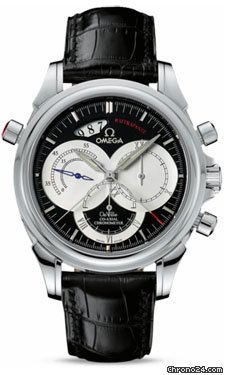 Omega De Ville Co-Axial Rattrapante Stainless Steel