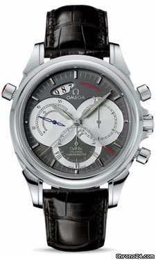Omega De Ville Co-Axial Rattrapante Stainless Steel