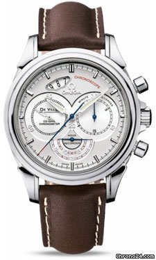 Omega De Ville Co-Axial Chronoscope 41 mm Stainless Steel