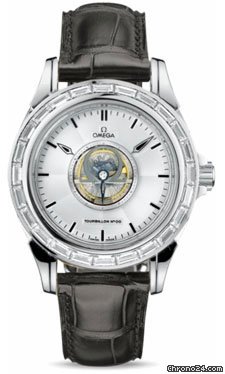 Omega De Ville Tourbillon White Gold