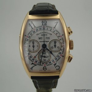 Franck Muller CURVEX MASTER CALENDAR MAGNUM ROSE GOLD 6850 CCMCAT
