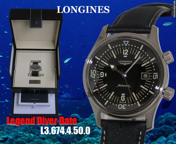 replica Longines LEGEND DIVER  L633 L3.674.4.50.0 WATCHES 1 