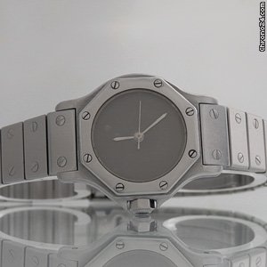 Cartier "Santos", Edelstahl - Automatik