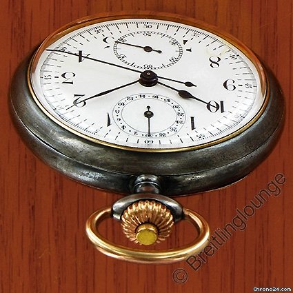 replica Breitling Montbrillant Watch My  Taschenchronograph - Lepine WATCHES 1 