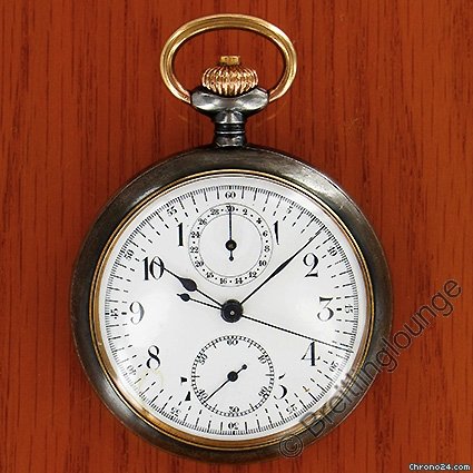 Breitling Montbrillant Watch My  Taschenchronograph - Lepine