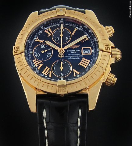 Breitling Rose Gold Chronomat Evolution H13356