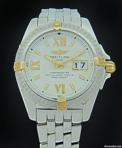 Breitling Two-Tone Windrider Galactic B49350