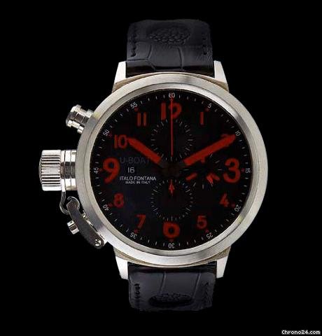 U-Boat FLIGHTDECK 50 CA 925 BK RED - 100 % NEW