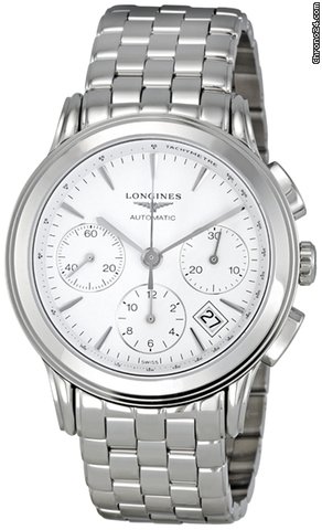 Longines Les Grandes Classiques Automatic White Dial Steel Mens Watch L48034126