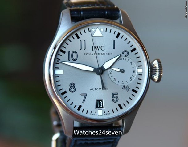 IWC Big Pilot White Gold Silver Dial Boutique Special Edition