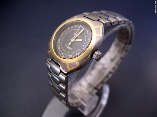 replica Omega Seamaster Mini Titan/Gold 18 Karat WATCHES 1 