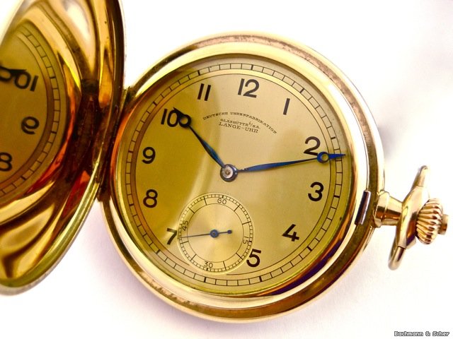 A. Lange & Sohne OLIW, Savonette, Gold Duple 60 Micron