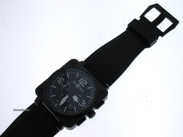 replica Bell & Ross BR0194 CARBON CHRONO WATCHES 1 