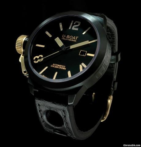U-Boat CLASSICO GOLDEN CROWN - 100 % NEW