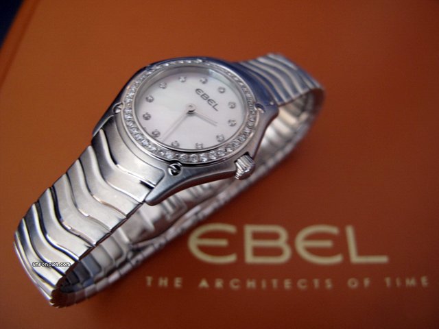 Ebel Classic Wave Mini  Perlmutt & 54 Diamanten
