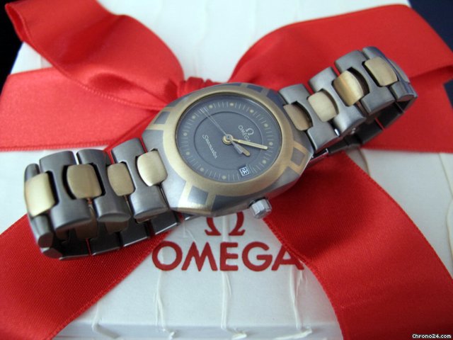 Omega Seamaster Midi Titan/Gold 18 Karat Gold