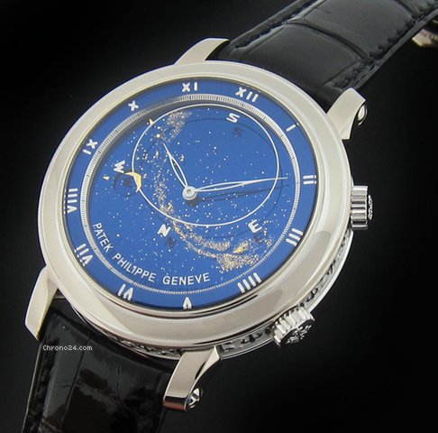 Patek Philippe White Gold Sky Moon Celestial 5102