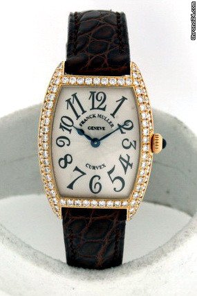 replica Franck Muller Cintree Curvex 1752 QZ D  Pre-owned WATCHES 1 