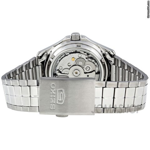 replica Seiko 5 Automatic Champagne Dial Link Bracelet Mens Watch SNKK91 WATCHES 1 