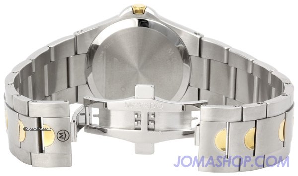 replica Movado Luno Two-Tone Mens Watch 0605635 WATCHES 1 
