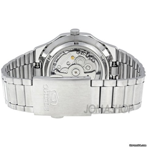 replica Seiko 5 Automatic Silver Dial Stainless Steel Mens Watch SNKK41 WATCHES 1 