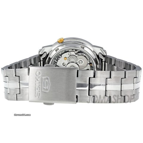 replica Seiko 5 Automatic Grey Dial Link Bracelet Mens Watch SNKK67 WATCHES 1 