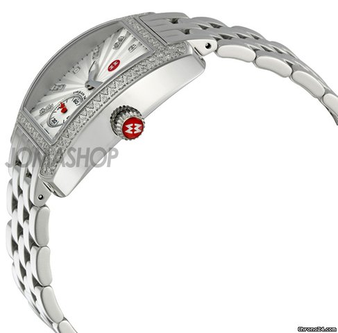 replica Michele Mini Urban Silver Diamond Sial Ladies Watch MWW02A000508 WATCHES 1 