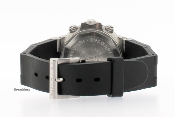 replica Bulgari Diagono Scuba Chronograph. Model No SCB 38S WATCHES 1 