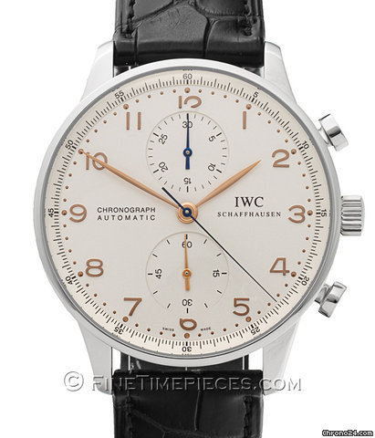IWC Portugieser Chronograph Automatic Edelstahl - 3714 - 01