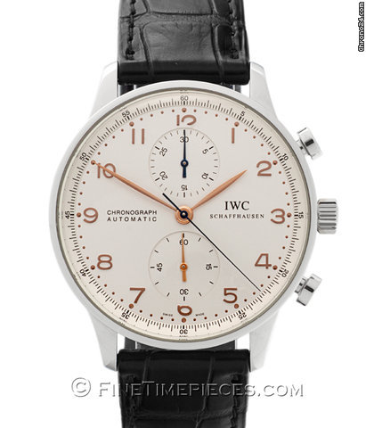 IWC Portugieser Chronograph Automatic Edelstahl - 3714 - 01