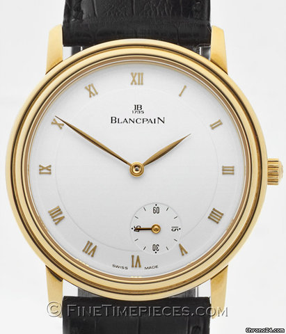 Blancpain Villeret Automatic Gelbgold - 0072 - 1418 - 55
