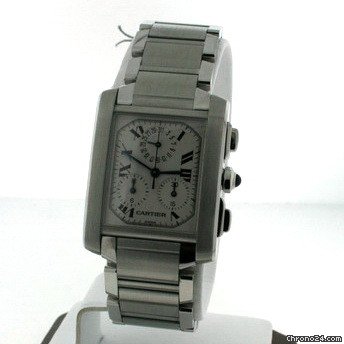 Cartier Tank Fransaise Chonoflex Pre-owned