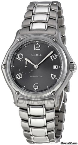 Ebel 1911 Grey Dial Automatic Mens Watch 9331240-13665P