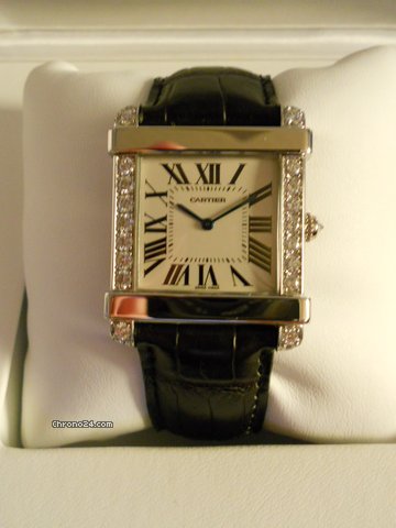 Cartier CHINOISE  XLTANK PLATINUM DIAMONDS