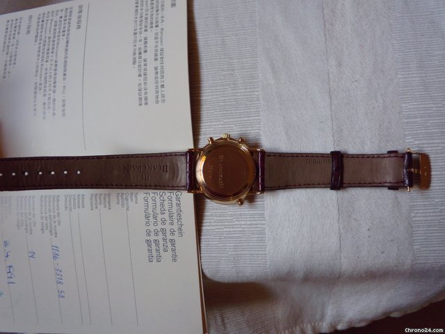 replica Blancpain cronografo rattrappante oro rosa n. 14 WATCHES 1 