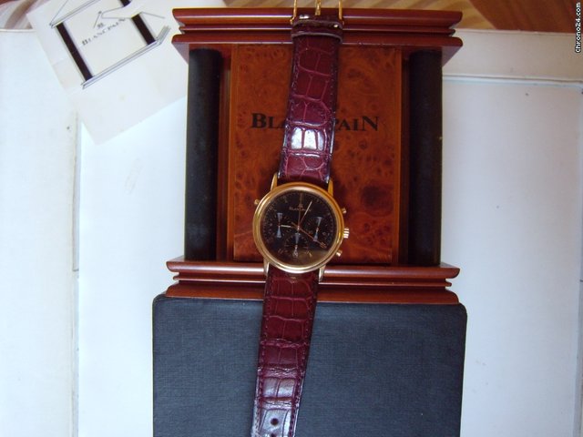 Blancpain cronografo rattrappante oro rosa n. 14