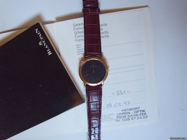 Blancpain ultra slim