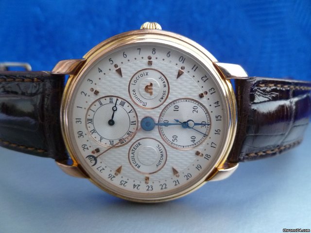 Maurice Lacroix Sehr schene Herren ML Regulateur Automatik mit Glasboden