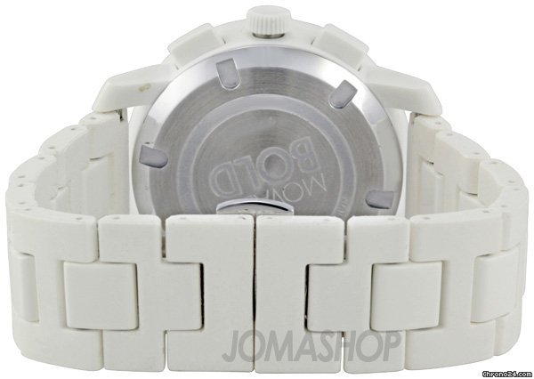 replica Movado Bold Chronograph Small White Bracelet Ladies Watch 3600057 WATCHES 1 