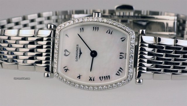 replica Longines La Grande Classique SS Tonneau MOP Diamond Watch [ON HOLD] WATCHES 1 