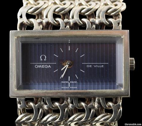 Omega De Ville Jeux D'Argent Silver