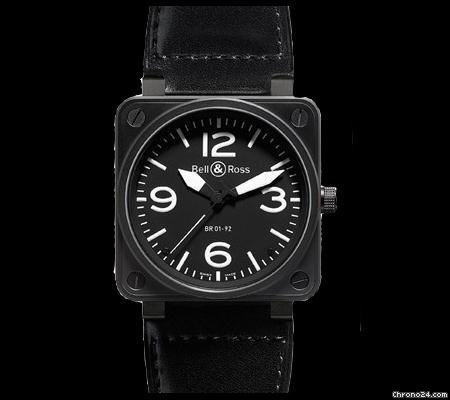 Bell & Ross 92-S Black Steel