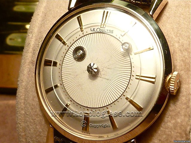 replica Jaeger-LeCoultre Galaxy Mystery Watch - Original Solid Gold Vintage 1960's WATCHES 1