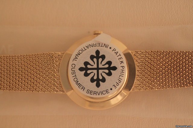 replica Patek Philippe 18ct Gold Bracelet Watch WATCHES 1 