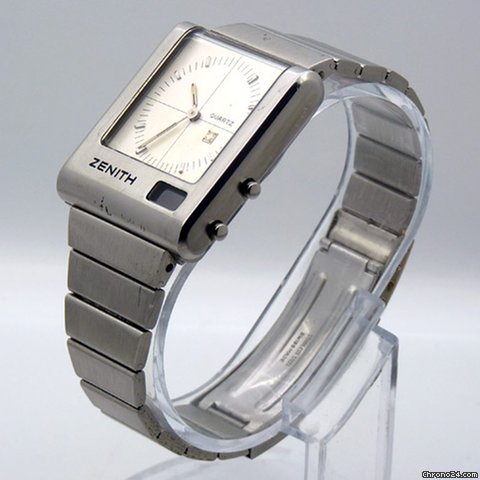 replica Zenith Futur Time Command 70s Retro RARE Silver Dial WATCHES 1 