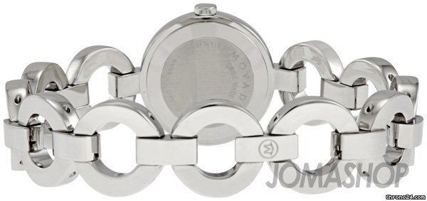 replica Movado Bela Moda Stainless Steel Diamond Bracelet Ladies Watch 0606265 WATCHES 1 